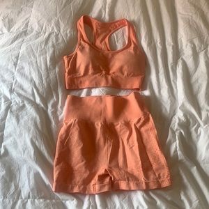 Coral Matching Workout Set
